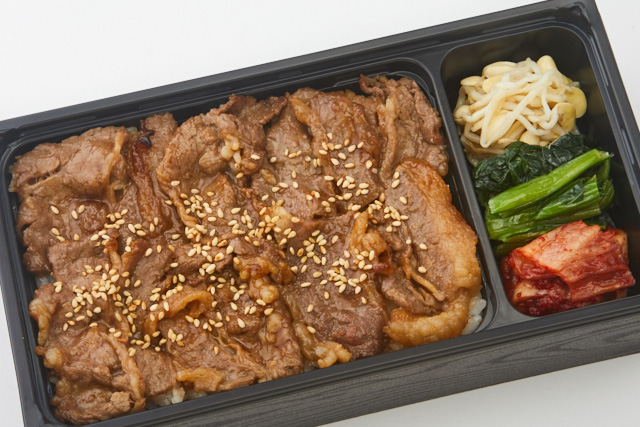 牛焼肉弁当（にんにくあり）